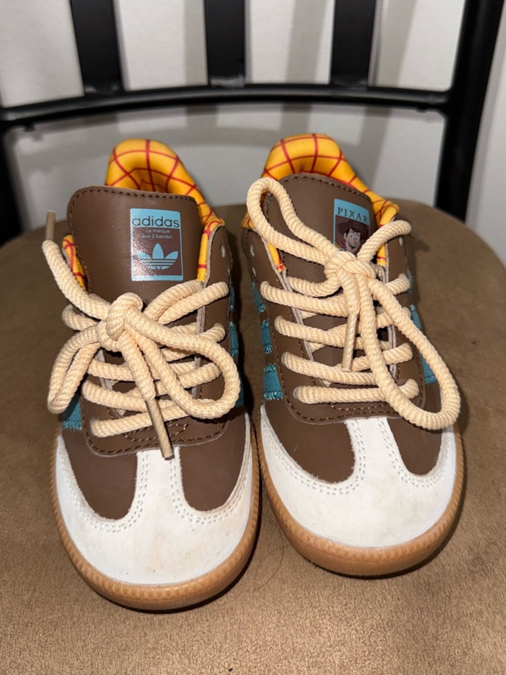 Adidas Samba Pixar Toy Story Woody Kids Sneakers Size 12K – Excellent Condition